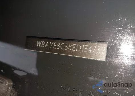 2014 BMW Alpina B7 from USA, damaged, VIN WBAYE8C58ED134732